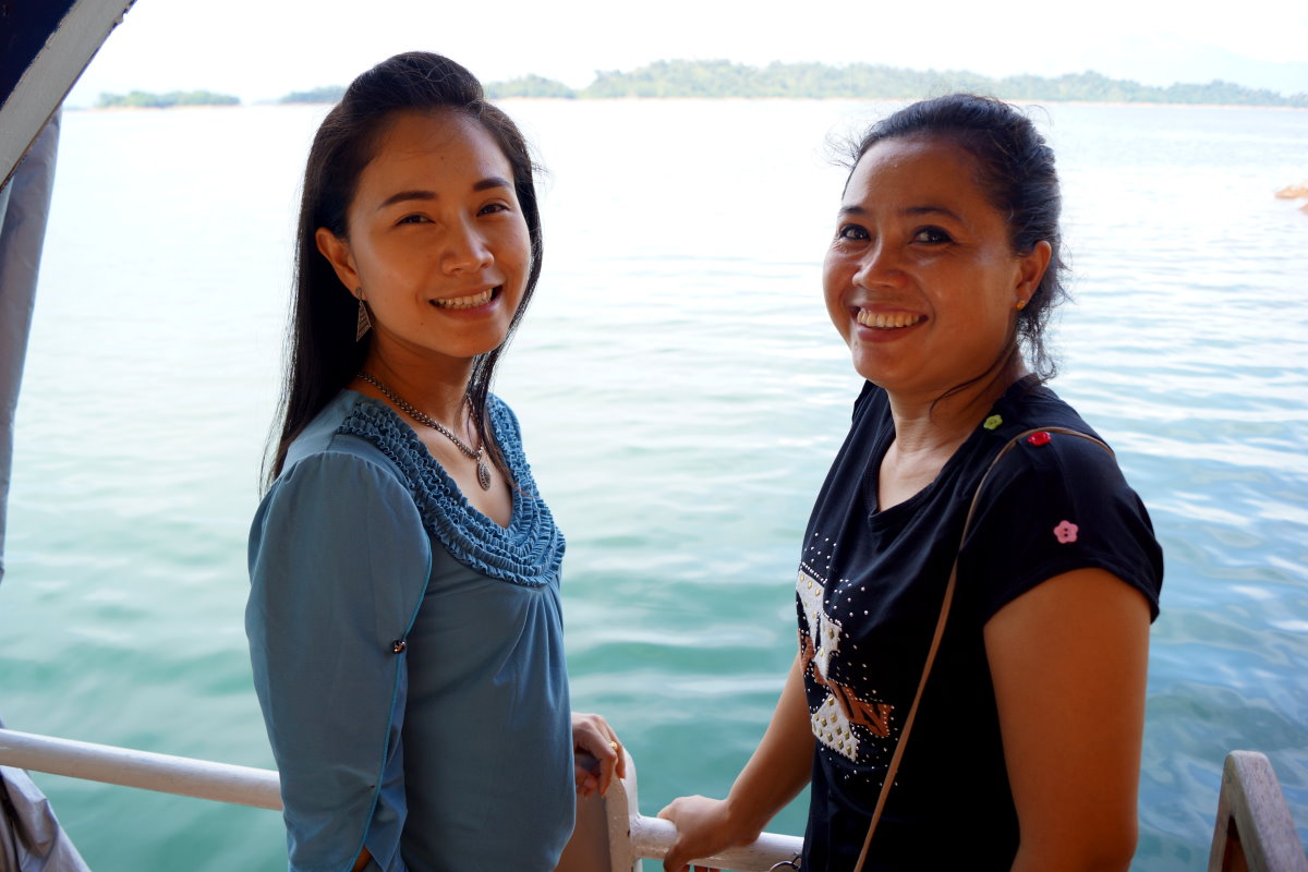 The Nam Ngum dam boat cruise