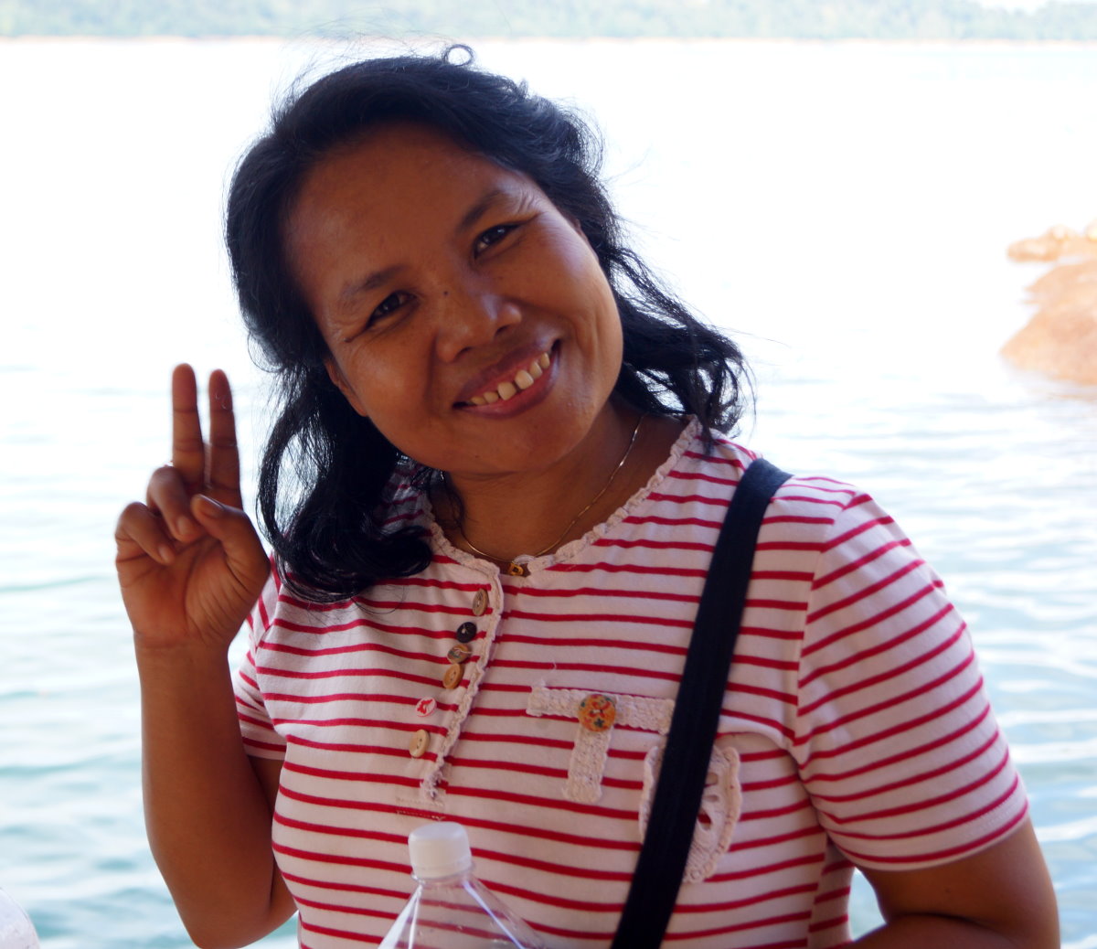 The Nam Ngum dam boat cruise