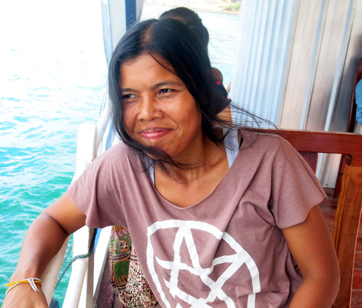 The Nam Ngum dam boat cruise