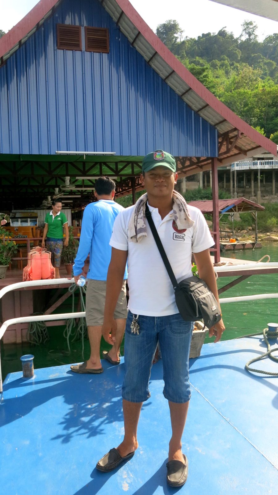 The Nam Ngum dam boat cruise